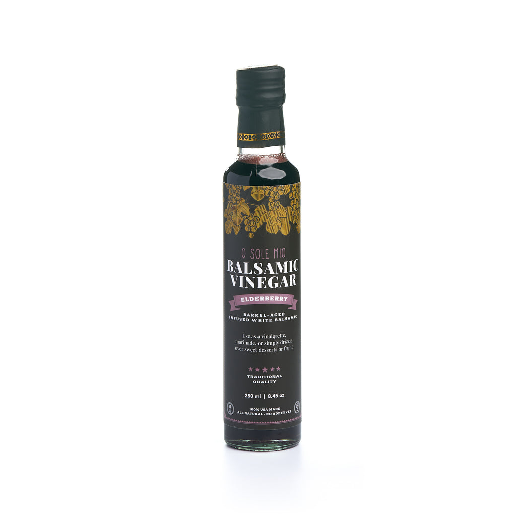 Elderberry Infused White Balsamic Vinegar