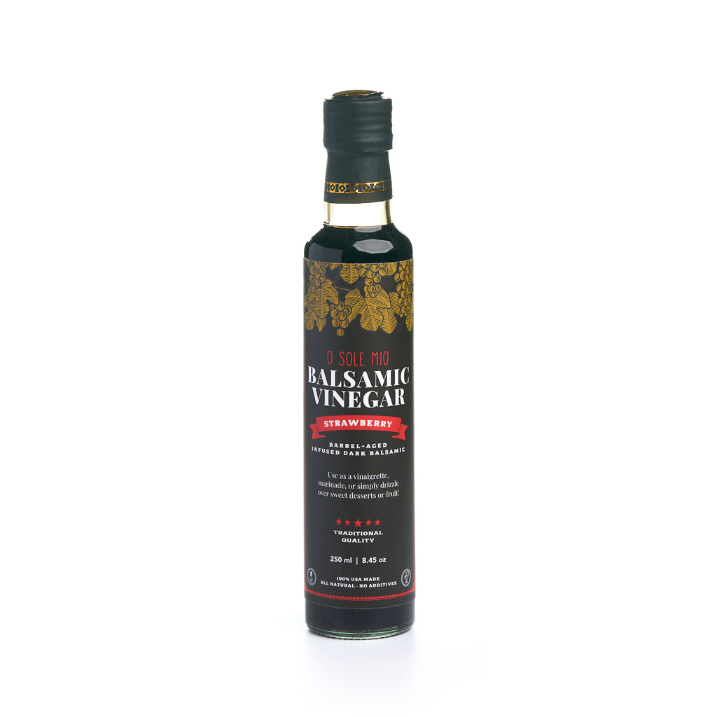 Strawberry Infused Dark Balsamic Vinegar